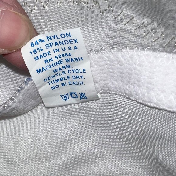 Another Youthful Creation Size 40 Vintage Nylon High Waist Shapewear Shorts - Picture 4 of 5